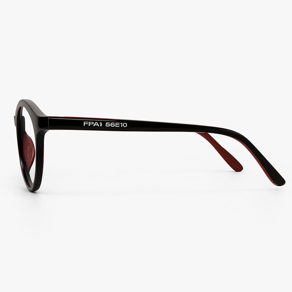 Vision - Oval Full Rim Brown