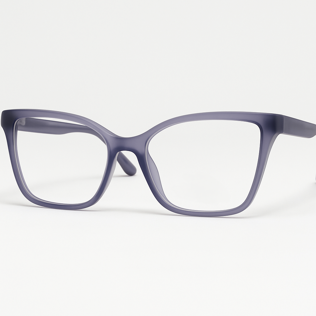 Edge - Matte Lavender Cat-Eye Square Frame