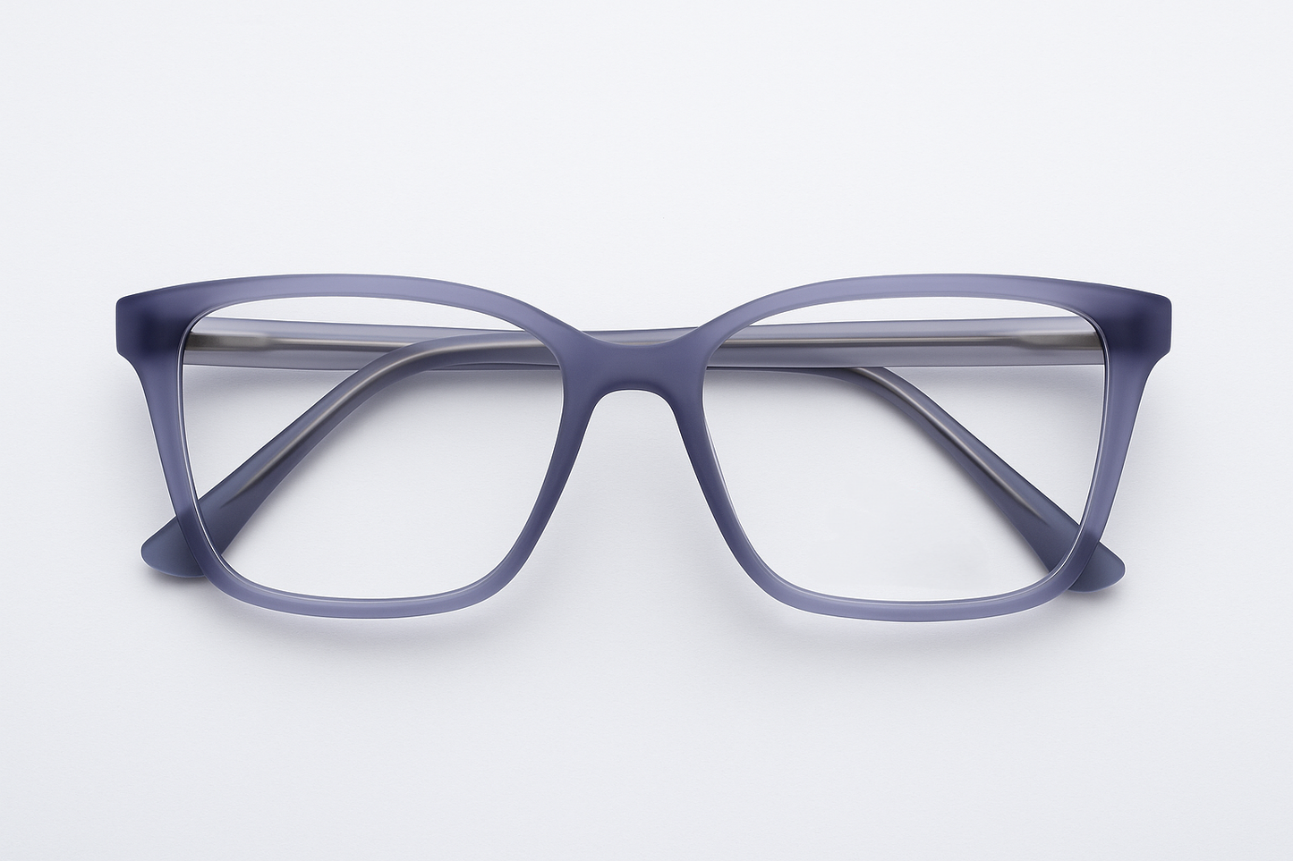 Edge - Matte Lavender Cat-Eye Square Frame