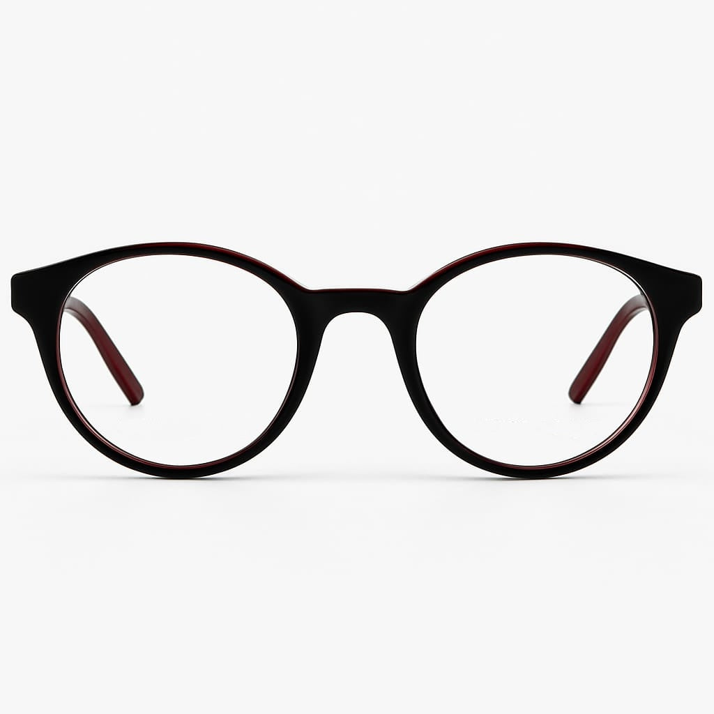Vision - Oval Full Rim Brown