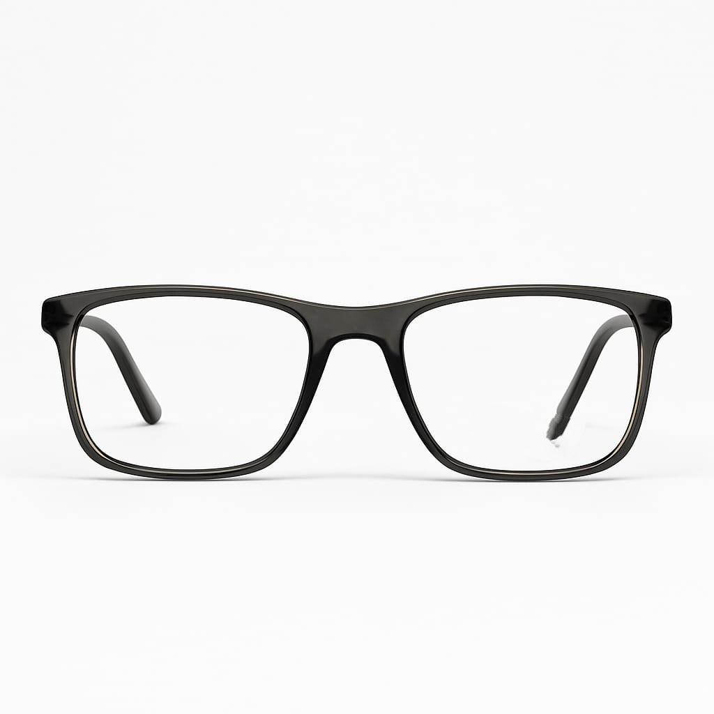 Edge - Classic Crystal Black Rectangle Frame