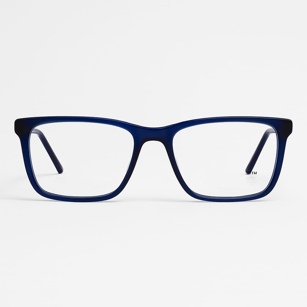 Edge - Deep Navy Blue Rectangle Frame