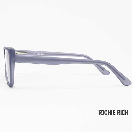 Edge - Matte Lavender Cat-Eye Square Frame
