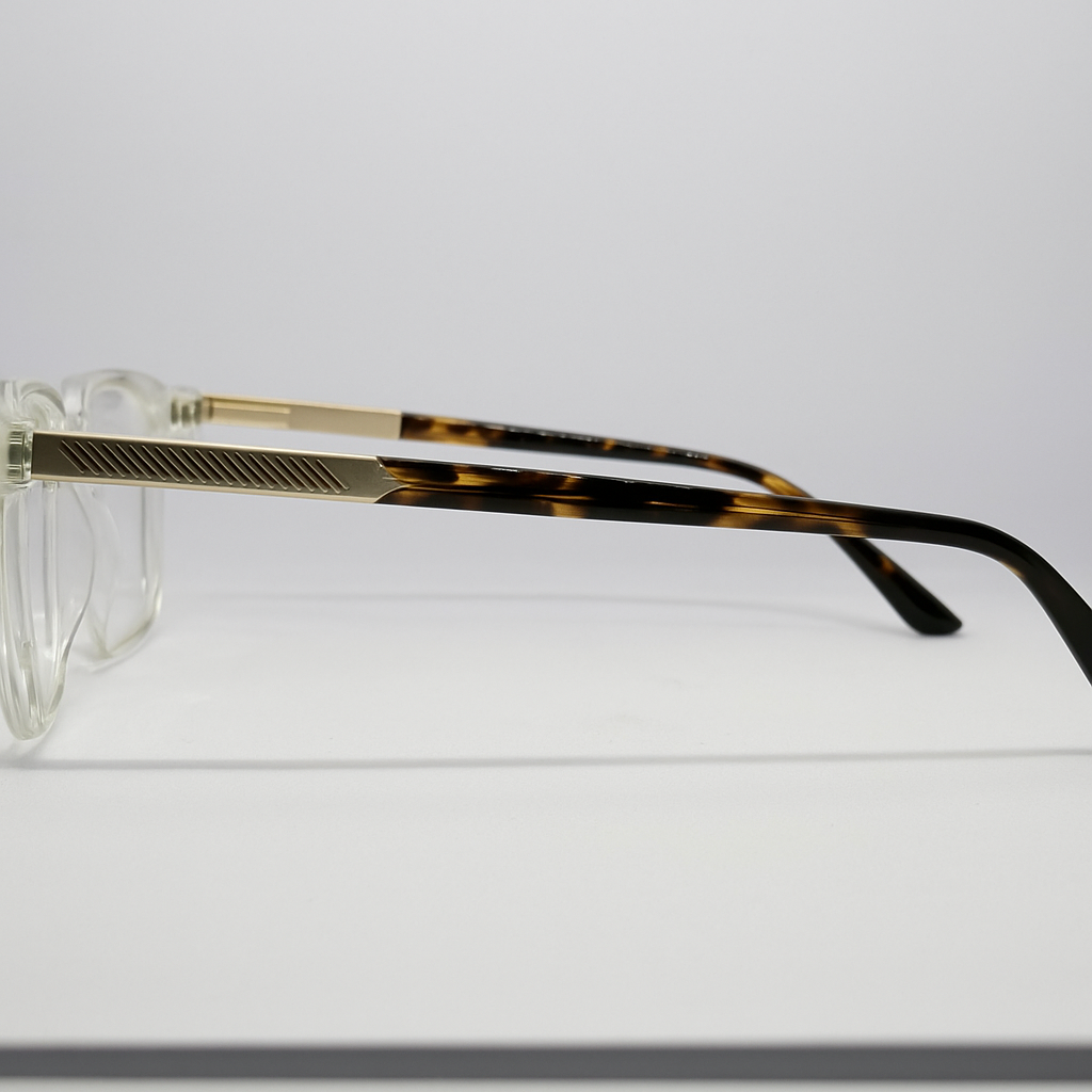 Aurora  - Crystal Clear with Gold & Tortoiseshell Temples
